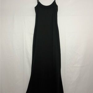 Amazon Black Sleeveless Maxi Dress